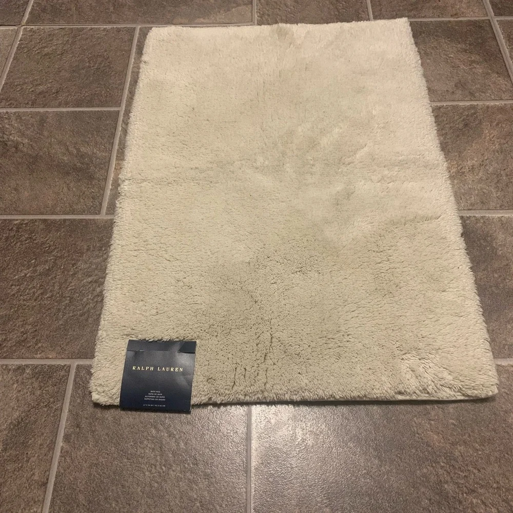 Ralph Lauren Home Wilton Bath Rug 17 x 24 Dune Msrp $70